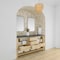 James Martin Vanities Single 72'' Double Vanity, Sunwashed Oak w/ 3 CM Parisien Bleu Quartz Top D404-V72-SWO-3PBL - alternate 5